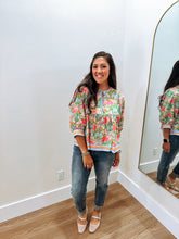 Load image into Gallery viewer, Poppy Gardens Blouse