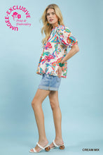 Load image into Gallery viewer, Sunshine Blooms Babydoll Blouse