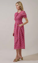 Load image into Gallery viewer, Tamry Smocked Floral Midi Dress
