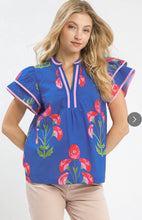 Load image into Gallery viewer, Poppy Floral Blouse
