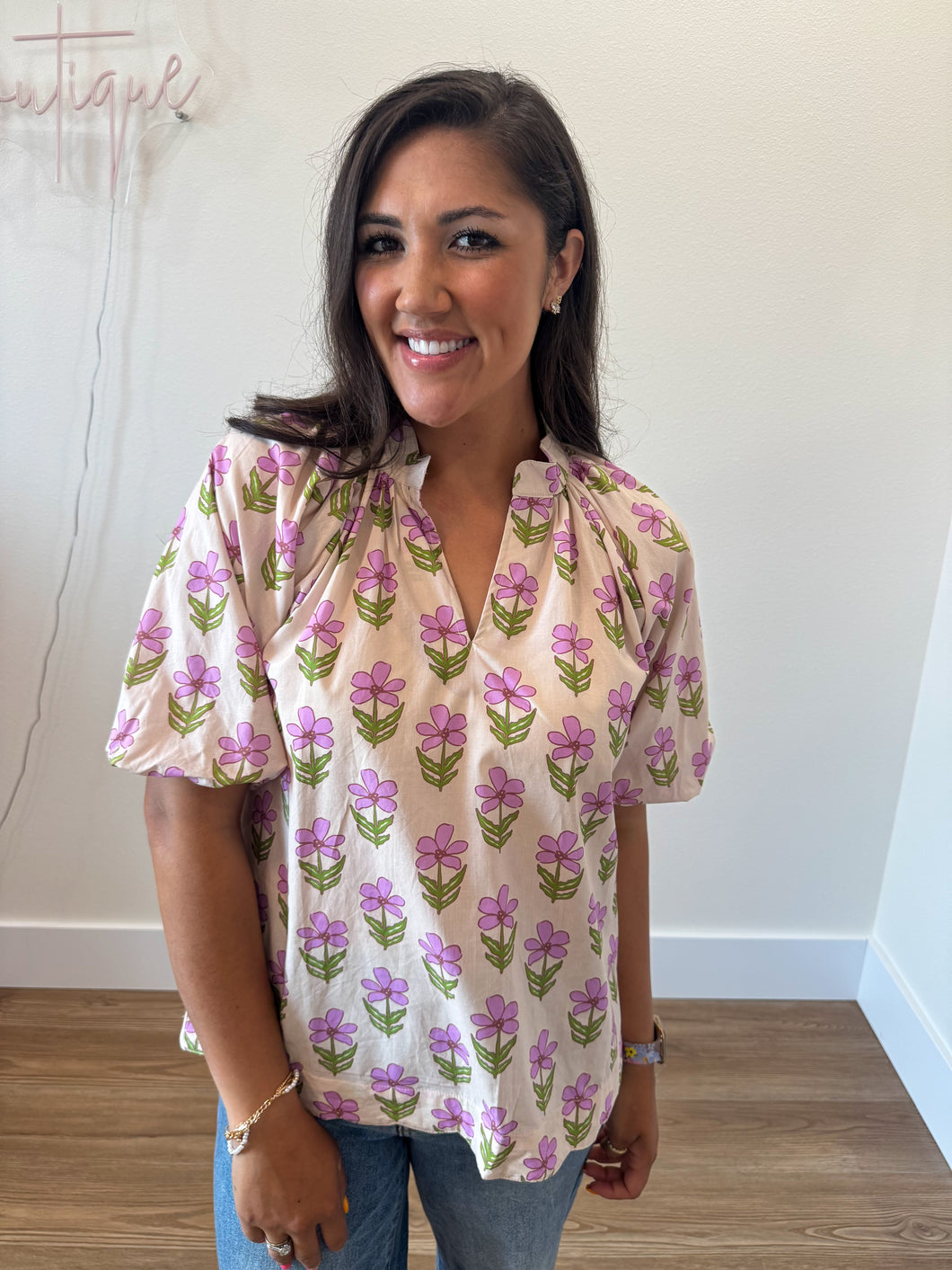 Sweet Revenge Lilac Blouse