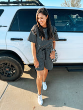 Load image into Gallery viewer, Night Owl Striped Top
