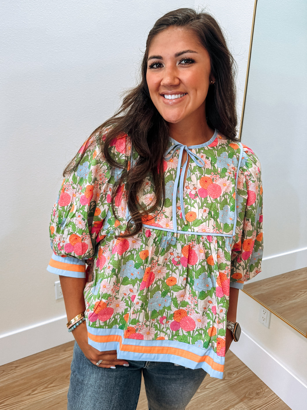Poppy Gardens Blouse