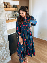 Load image into Gallery viewer, Midnight in the Gardens Dress
