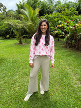 Load image into Gallery viewer, Romantic Vineyard Ribbon Pullover
