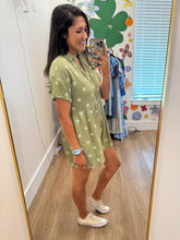 Load image into Gallery viewer, Olivia Olive Floral Romper
