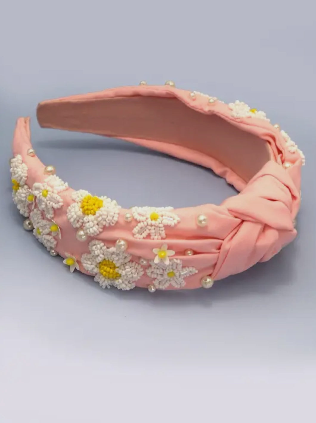 Beaded Daisy Headband