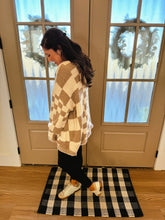 Load image into Gallery viewer, Check Mate Cardigan
