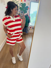 Load image into Gallery viewer, Becca Big Stripe Shorts - 2 Colors
