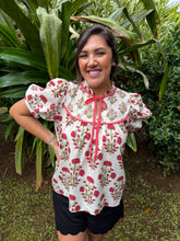 Load image into Gallery viewer, Berry Blossoms Blouse
