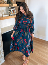 Load image into Gallery viewer, Midnight in the Gardens Dress
