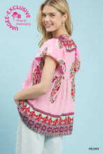 Load image into Gallery viewer, Bloom and Thread Boho Blouse - 2 Colors
