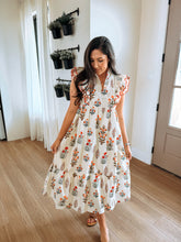 Load image into Gallery viewer, Japanese Garden Midi Dress - 2 Colors
