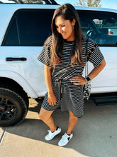 Load image into Gallery viewer, Night Owl Striped Top
