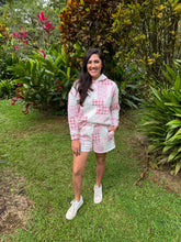 Load image into Gallery viewer, Addison Quilted Patchwork Hoodie
