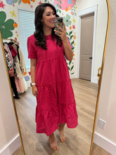Load image into Gallery viewer, Pinky Promise Gingham Dress
