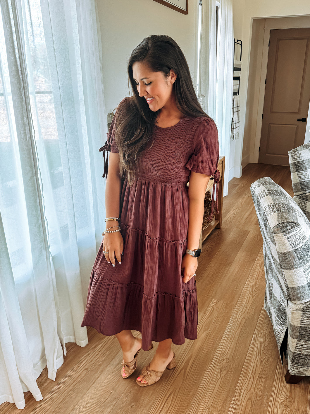 The Merrit Knee Length Dress - 2 Colors