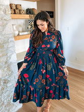 Load image into Gallery viewer, Midnight in the Gardens Dress
