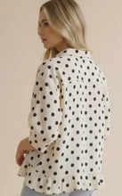 Load image into Gallery viewer, Dotty and Delightful Blouse
