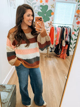 Load image into Gallery viewer, Neapolitan Striped Sweater
