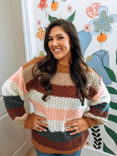 Load image into Gallery viewer, Neapolitan Striped Sweater
