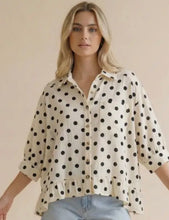 Load image into Gallery viewer, Dotty and Delightful Blouse
