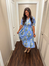 Load image into Gallery viewer, Periwinkle Dandelion Dress
