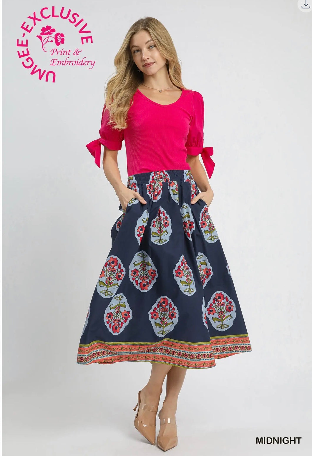 Taylor Jane Midi Skirt
