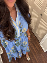 Load image into Gallery viewer, Periwinkle Dandelion Dress
