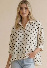 Load image into Gallery viewer, Dotty and Delightful Blouse
