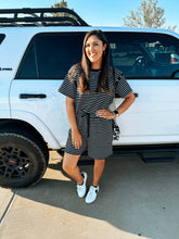 Load image into Gallery viewer, Night Owl Striped Top
