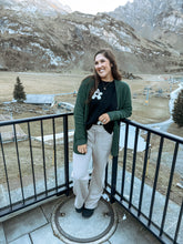 Load image into Gallery viewer, Into the Night Floral Sweater
