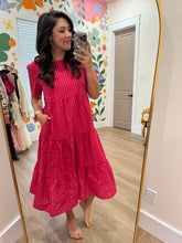 Load image into Gallery viewer, Pinky Promise Gingham Dress
