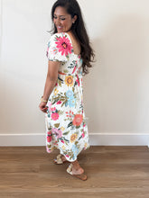 Load image into Gallery viewer, Floral Fit N Flare Dress
