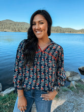 Load image into Gallery viewer, Take Me Somewhere Pretty Blouse
