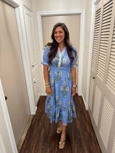 Load image into Gallery viewer, Periwinkle Dandelion Dress
