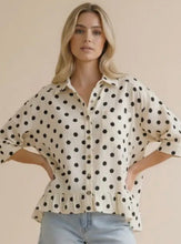Load image into Gallery viewer, Dotty and Delightful Blouse
