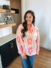 Load image into Gallery viewer, Florence Flower Printed Sweater - 2 Colors
