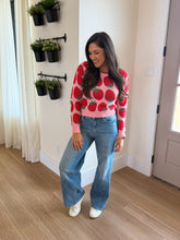Load image into Gallery viewer, Shelley Strawberry Pullover Sweater

