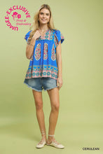 Load image into Gallery viewer, Bloom and Thread Boho Blouse - 2 Colors
