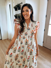 Load image into Gallery viewer, Japanese Garden Midi Dress - 2 Colors

