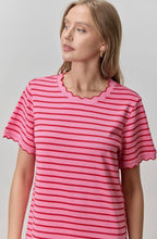 Load image into Gallery viewer, Barbie Pink Striped Tee Dres
