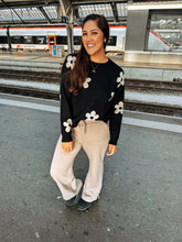 Load image into Gallery viewer, Into the Night Floral Sweater

