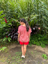 Load image into Gallery viewer, Raider Red Scalloped Shorts
