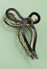 Load image into Gallery viewer, Gold Metal Bow Hair Clip - 3 Colors
