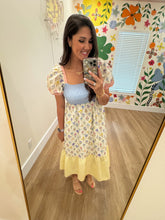 Load image into Gallery viewer, Picking Pastel Flower Bouquets Dress
