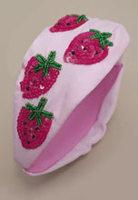 Load image into Gallery viewer, Beaded Strawberry Headband

