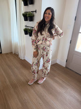 Load image into Gallery viewer, Lexi Luxury Floral Hoodie - Matching Pants Available
