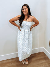 Load image into Gallery viewer, Stripes and Lace Sun Dress
