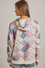 Load image into Gallery viewer, Spring Patchwork Quilted Hoodie
